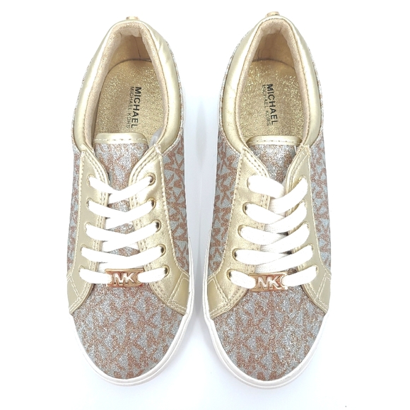 MICHAEL Michael Kors Other - Michael Michael Kors Ima Tinsel Gold monogram glitter